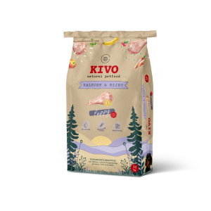KIVO Kalkoen & Rijst Puppy - glutenvrij