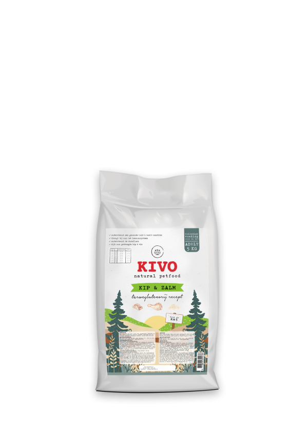 KIVO Kat Premium Kip & Zalm