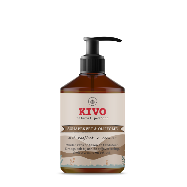 Kivo Schapenvet Knoflook & Zeewier CAT.3
