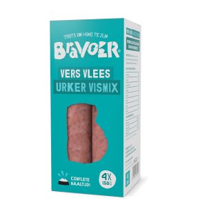 Bravoer Urker Mix (Makreel, Zalm, Haring & Paling) CAT.3