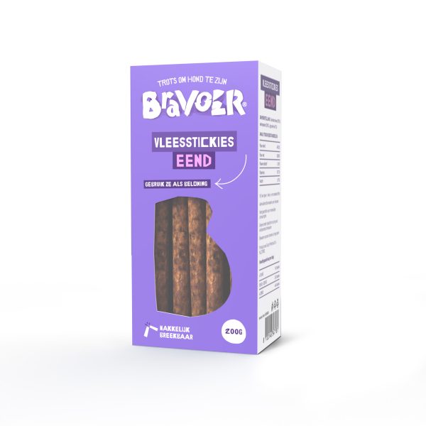 BRAVOER Vleesstickies Eend