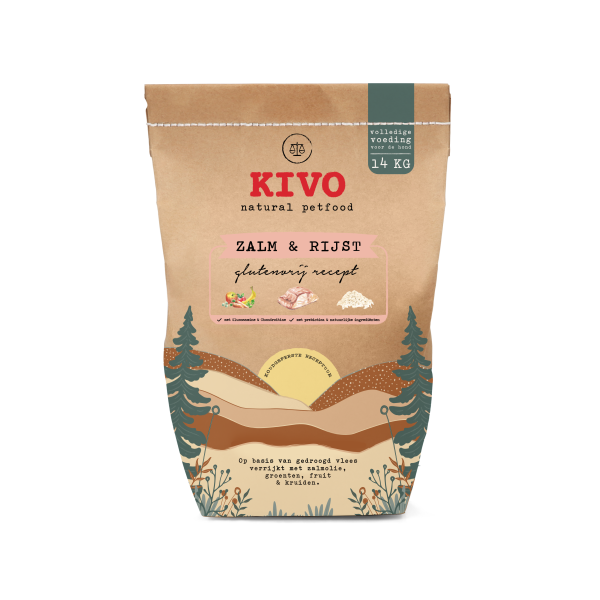 KIVO Zalm & Rijst - glutenvrij